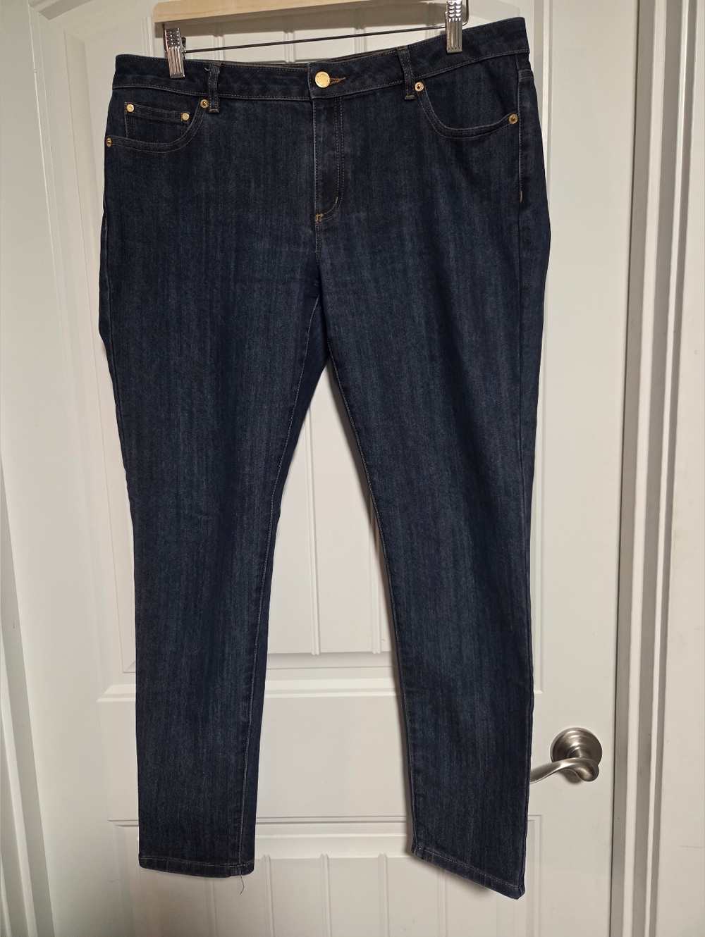 Michael Kors - Izzy Skinny Dark Wash - Size 12